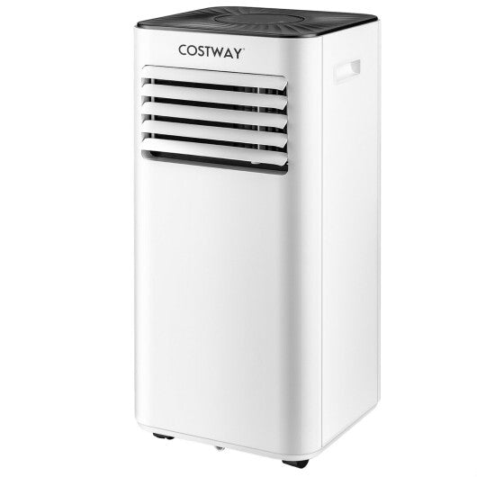 10000 BTU Portable Air Conditioner 3-in-1 multipurpose design as Air Cooler Fan Dehumidifier- Color White