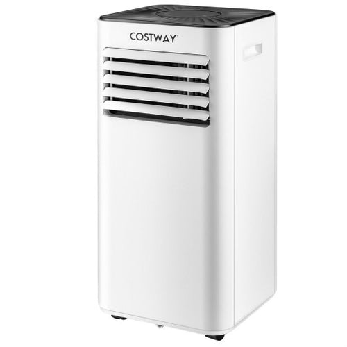10000 BTU Portable Air Conditioner 3-in-1 multipurpose design as Air Cooler Fan Dehumidifier- Color White