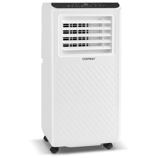 8000 BTU Portable Air Conditioner 3 in 1 Floor AC Unit with Fan and Dehumidifier - Color White