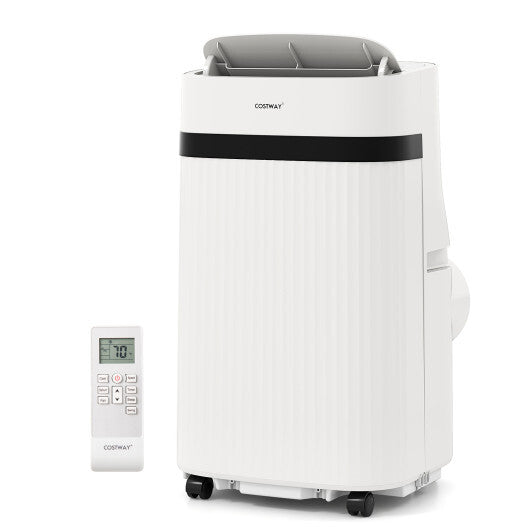 12000 BTU Portable Air Conditioner Energy-saving cools up to 550 sq ft. - Color White